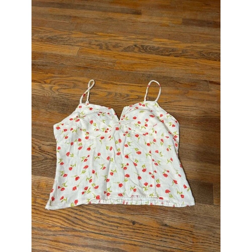 Sienna Sky Large Tank Linen Blend Top